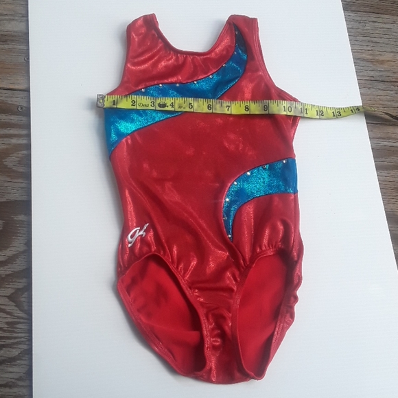 G k Elite sportswear Girl size large leotard - Picture 5 of 14